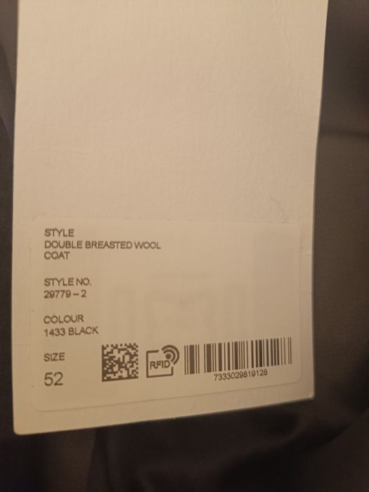 Palton Filipa K barbatesc