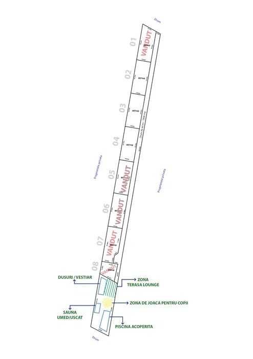 Lot de casa lângă DN1, Tâncăbești Snagov, intrarea Bucharest Golf Club