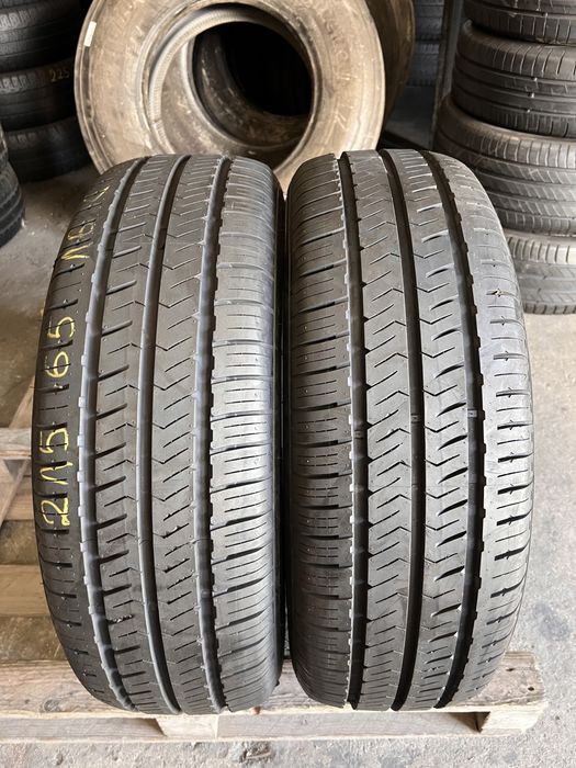 2 anvelope vara NOI 215/65/16 C , Hankook , 8 mm !