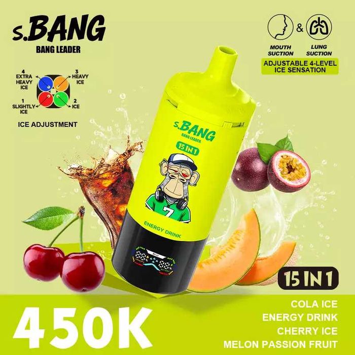 Bang 450k reincarcabil 15 in 1 multe arome!
