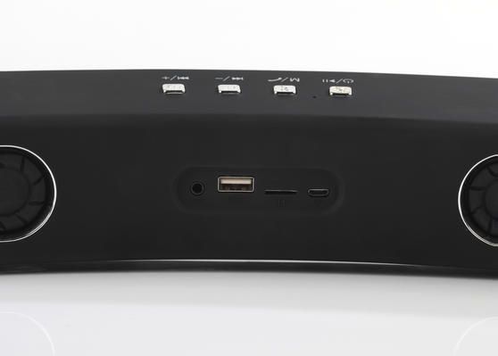 Bluetooth стерео тонколона/ говорител,микрофон, мощен 2х5W,метален кор