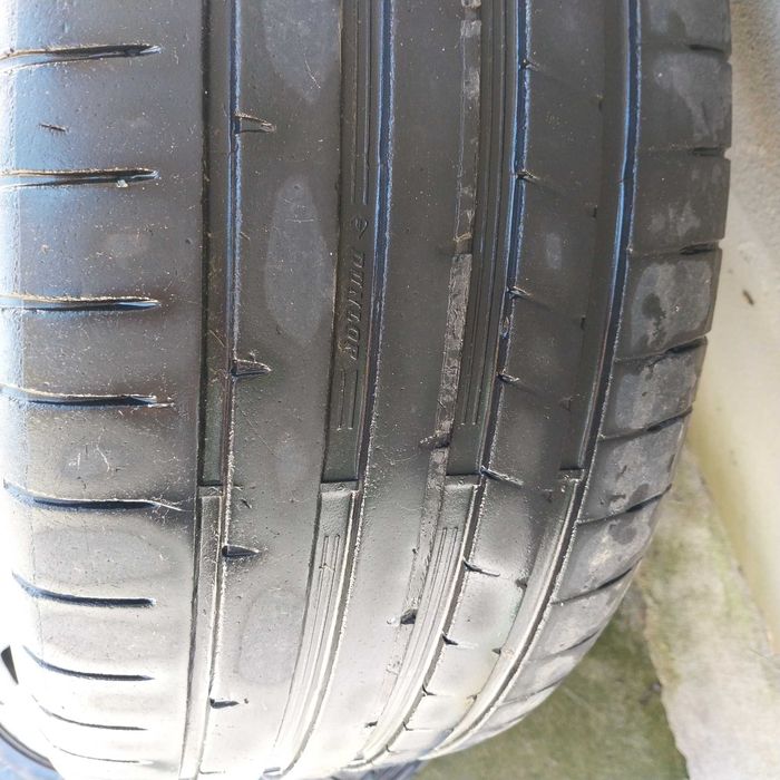 Jante Originale Audi 18" 5x112 cod 4F0601025AA cu Anvelope 245/40/R18, modelul robust cu spițe late