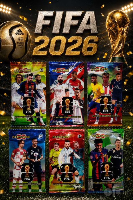 FIFA World Cup 2026. Коллекционные Карточки StarCard.