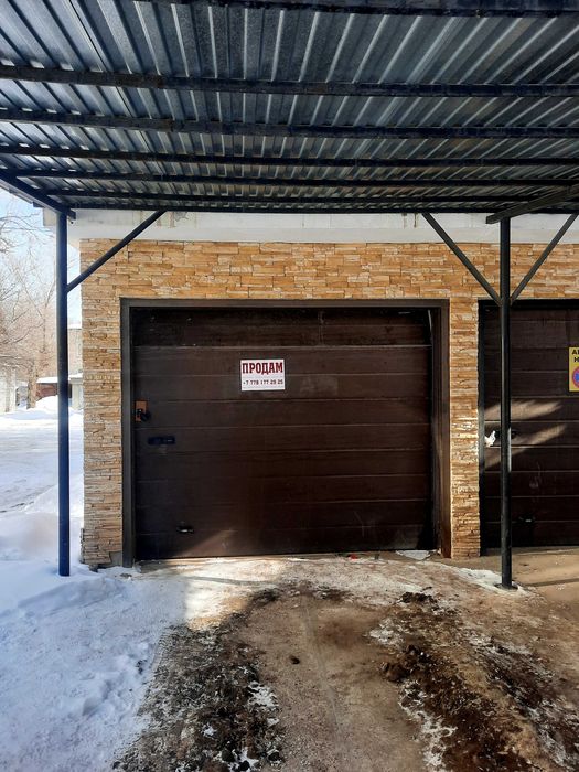 Гараж продам из бетонных блоков