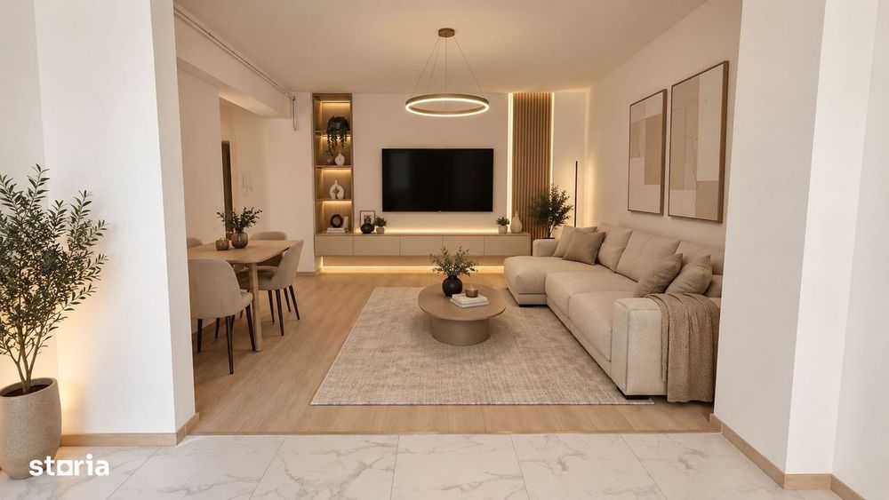 2 Camere| Titan | 55 mp | Metrou | Centrala | Bloc Finalizat | Parcare
