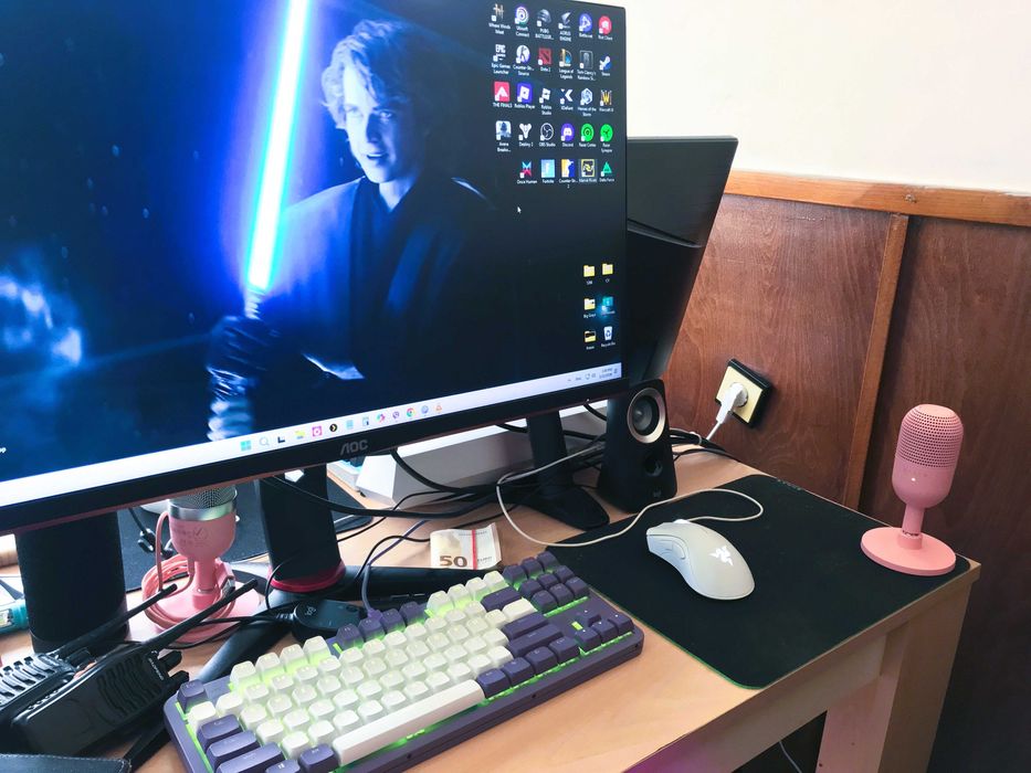 ГЕЙМЪРСКИ КОМПЮТЪР | Ryzen 5 5500 + RTX 1650 SUPER | 32GB + SSD