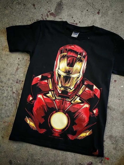 Тениски Iron Man  , мъжки детски и дамски тениски с щампи , XS-5XL