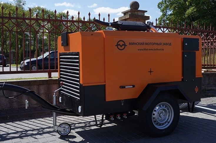 Аренда компрессора винтового дизельного