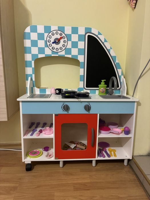 Детска дървена кухня/павилион