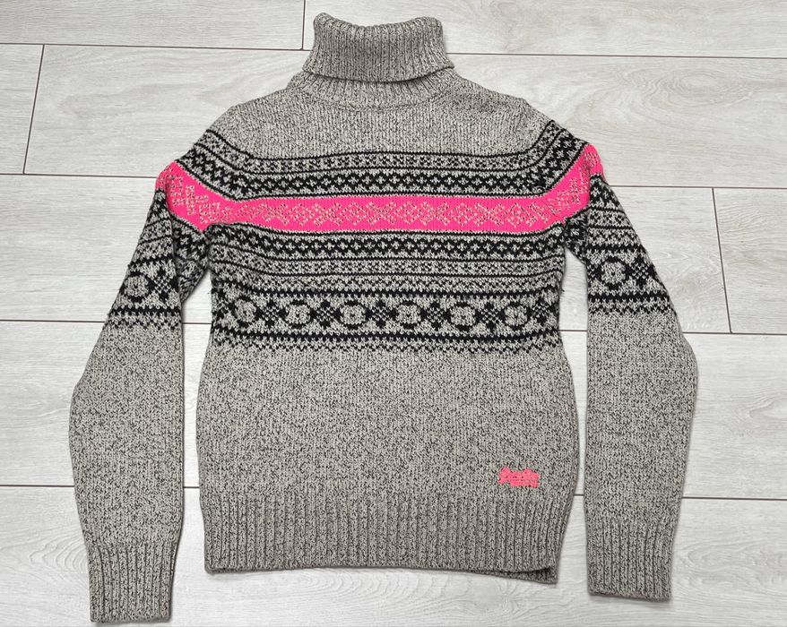 Pulover gros damă Super Dry, M
