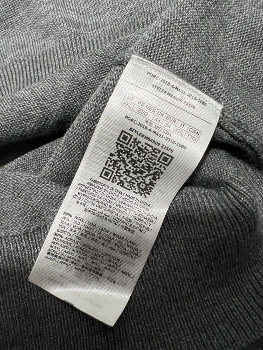 Pulover bluza tricotata GUESS gri XXL nou originala