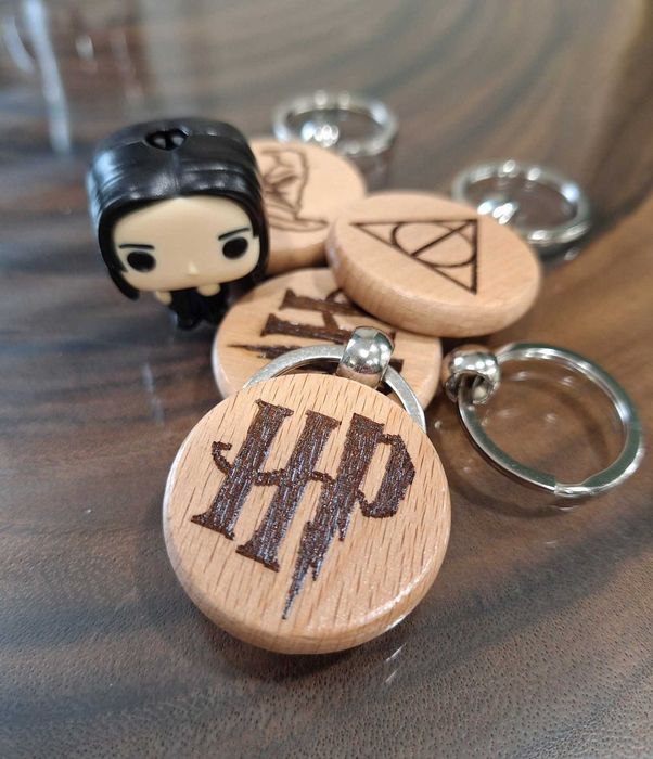 Дървени ключодържатели Harry Potter