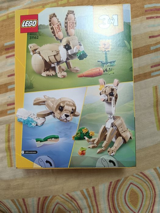 LEGO® Creator 3 in 1 - Iepuras dragalas 31162, 326 piese