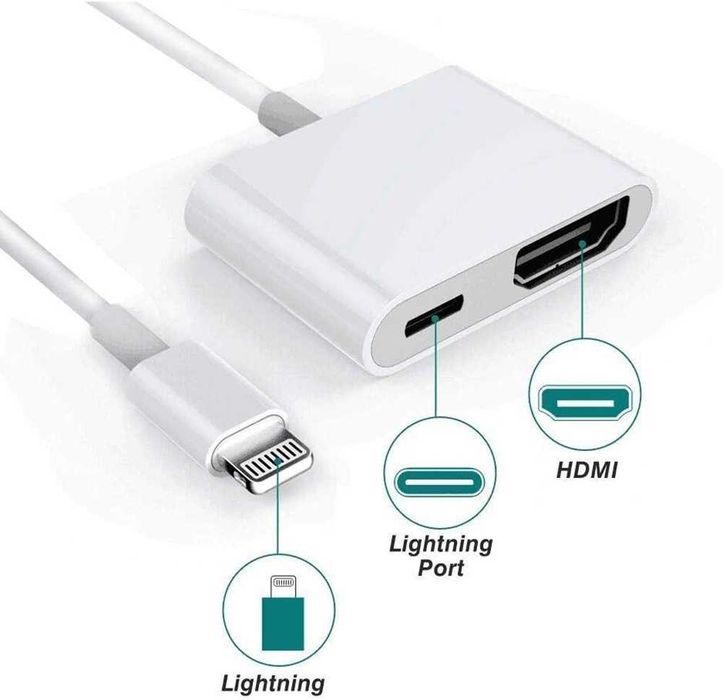 Преходник Lightning към HDMI - PRO L8 3SE, Digital AV adapter