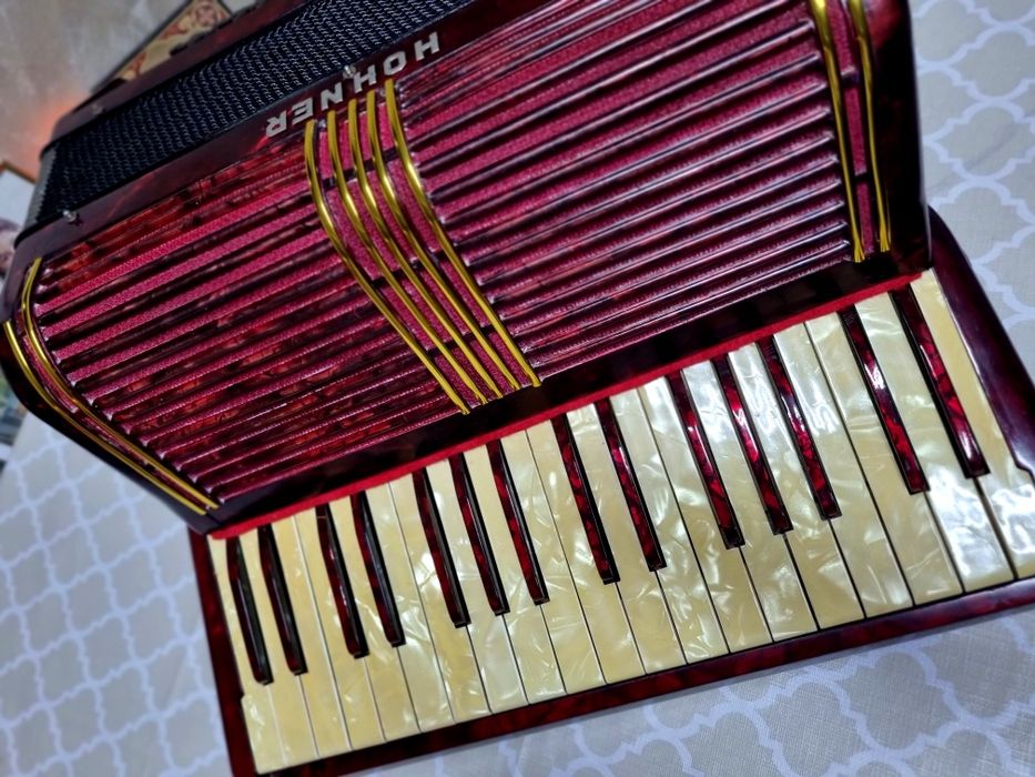 Acordeon Hohner vergea Lunga 80 Basi