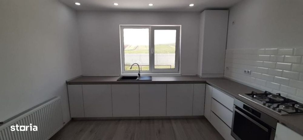 Casa pe un singur nivel"la cheie,120 mp,teren 500 mp,Sangiorgiu