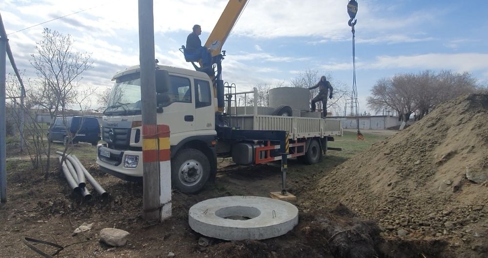 Установка септиков колодцев водопровод канализация