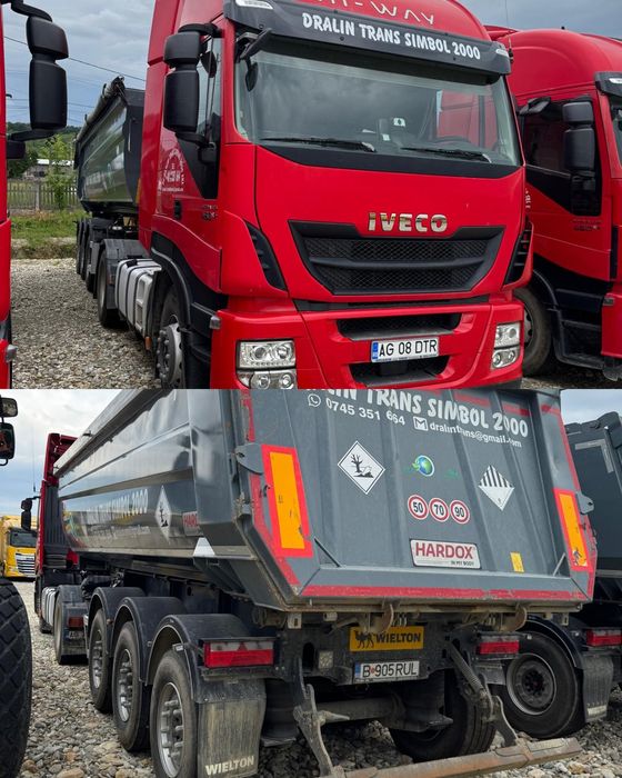 Iveco stralis 480/460+bena wielton