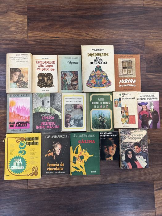 Carti si reviste vechi literatura Romana si universala anii 1960-1980