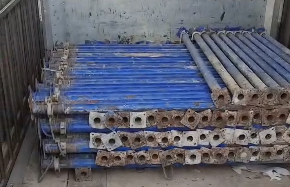 Телескопические стойки 4м L2m max 3.7m пр-во Россия