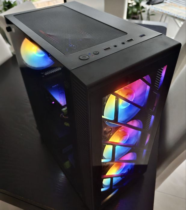 Продавам: Gaming PC RTX 3050 + Ryzen 5 5500 + Acer KG242Y 180Hz
