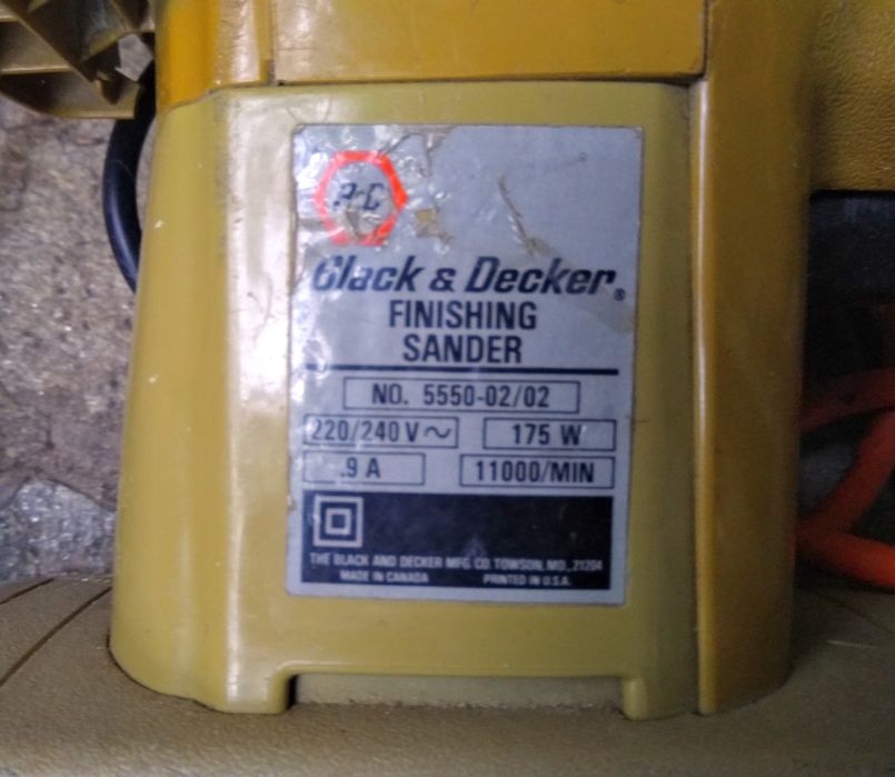 Вибро шлайфве, Инструменти за шкурене за части