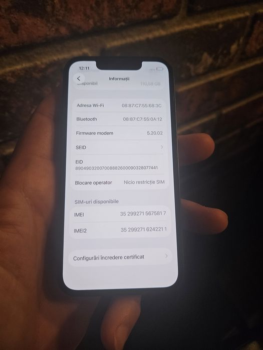 iPhone 13 mini ~ 128GB ~ baterie 100%