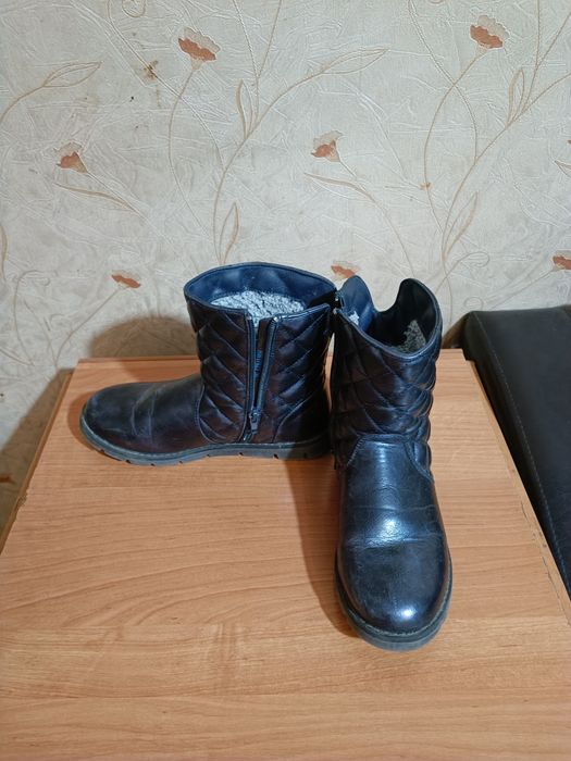 Осенние сапоги на девочку