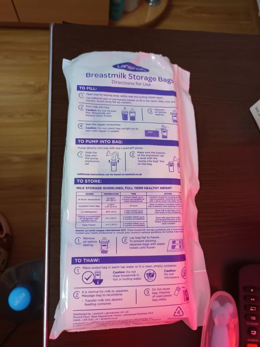 Punguțe ptr laptele matern