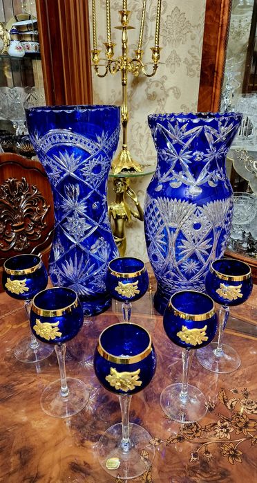 Фужеры "Богемия". Чехословакия.  Дёшево !