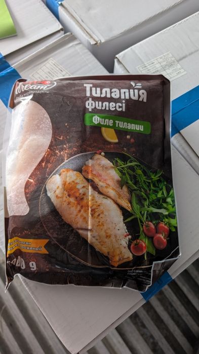 Морепродукты в ассортименте