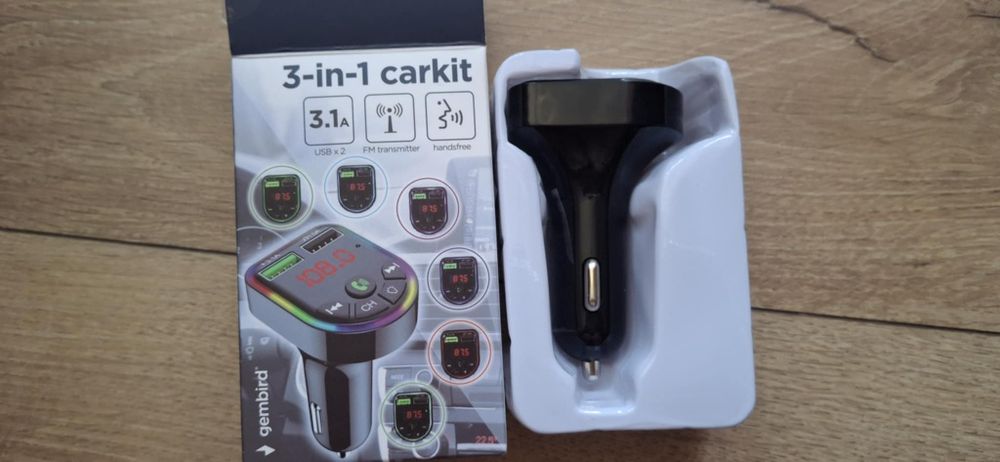 Трансмитер с Bluetooth и Usb зарядно