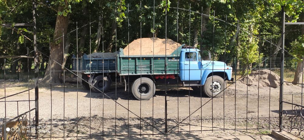 Услуги самосвал ЗИЛ Клинес щебень песок кирпич булига глина шлокоблок