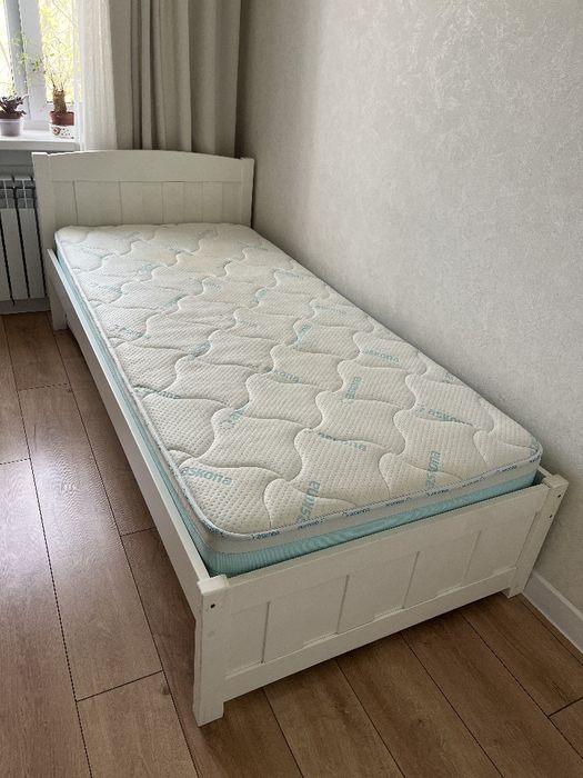 Кровать 90×200 с матрасом Askona