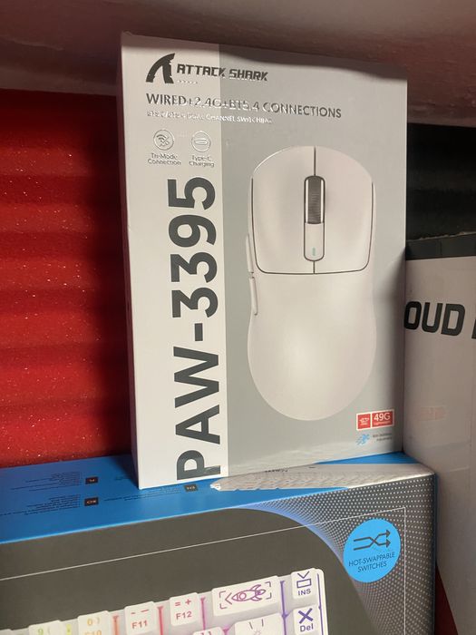 Mouse Gaming Attack Shark X3