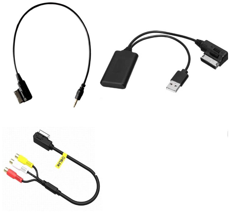 Кабель AUX блютуз система MMI для Audi VW Skoda