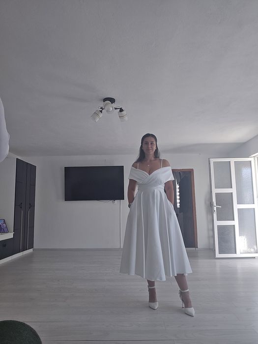 Rochie cununie alba