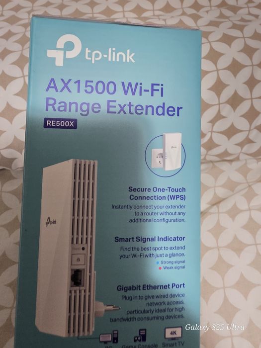Wireless Range Extender TP-LINK RE500X AX1500,Wi-Fi 6, Dual-Band