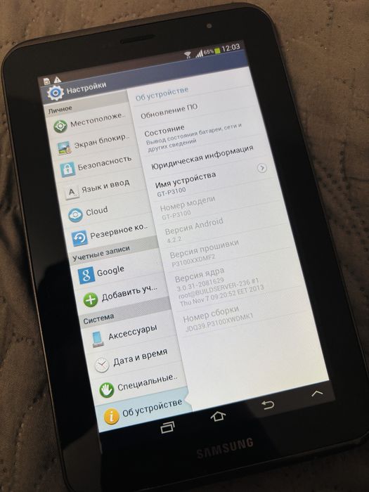 Продам планшет Samsung