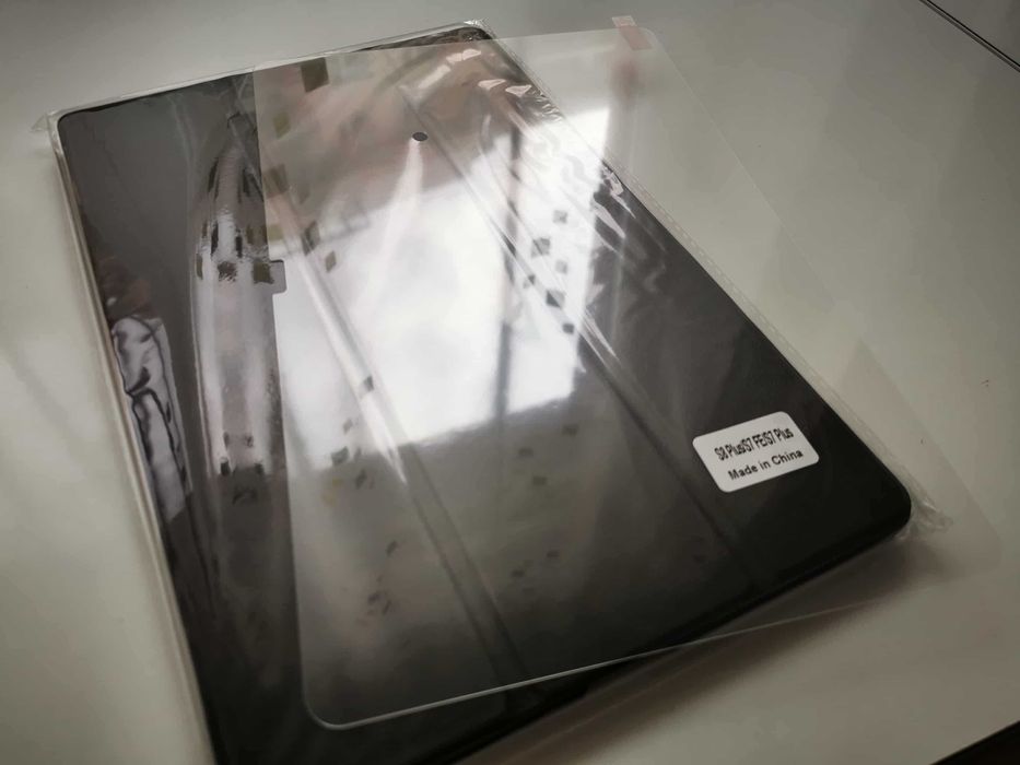 Set nou husa + folie sticla ecran Samsung Galaxy TAB S7 PLUS S7FE S8