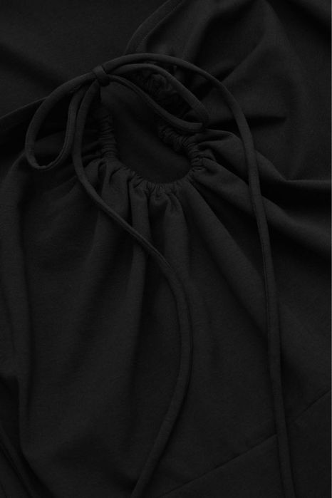 COS rochie neagra maxi