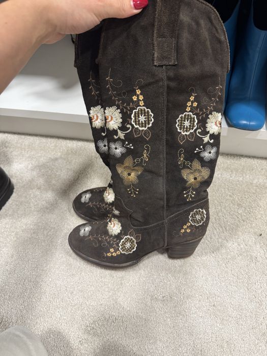 Daris ботуши естествена кожа, обувки Fabi