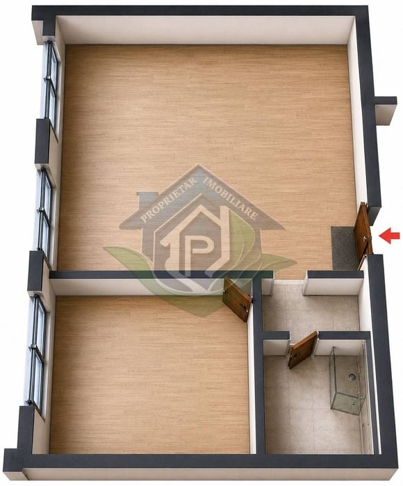Apartament cu 2 camere