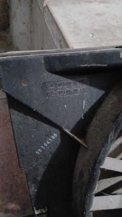 Электровентилятор w211