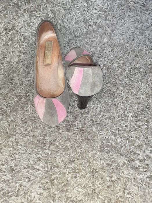 Pantofi Cafe Moda, piele, leopard sunt noi doar probati. Marimea 36
