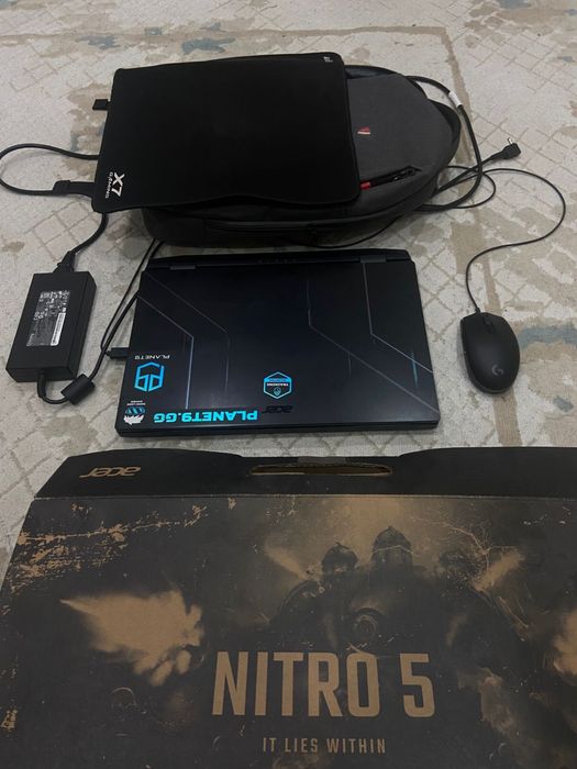 Ноутбук aser nitro 5 rtx 3060 ryzen 7 1TB