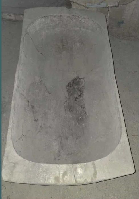 Covată /albie veche lemn masiv, autentică, rustică, decor/ folosinta