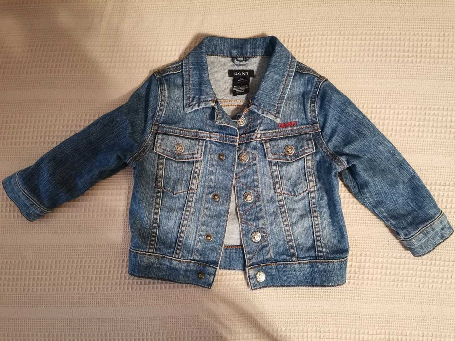 Geaca blugi bebe GANT 74, 6-9 luni