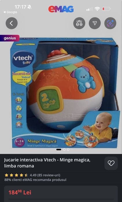 Minge interactiva VTech