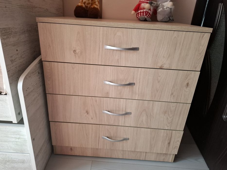 Двуетажно легло (96х205), Скрин и Етажерка